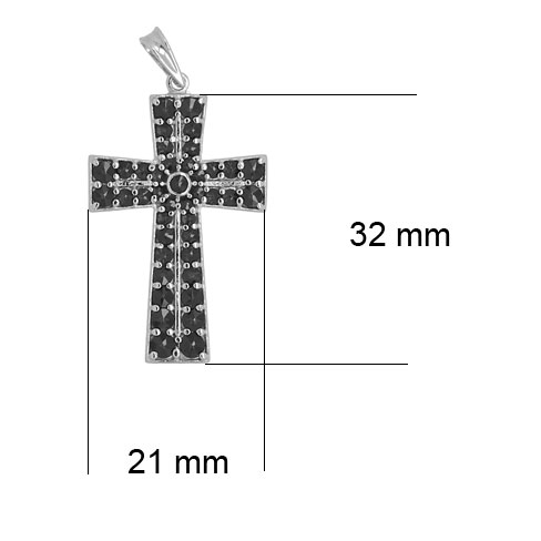 Kříž s českým granátem 6470863
