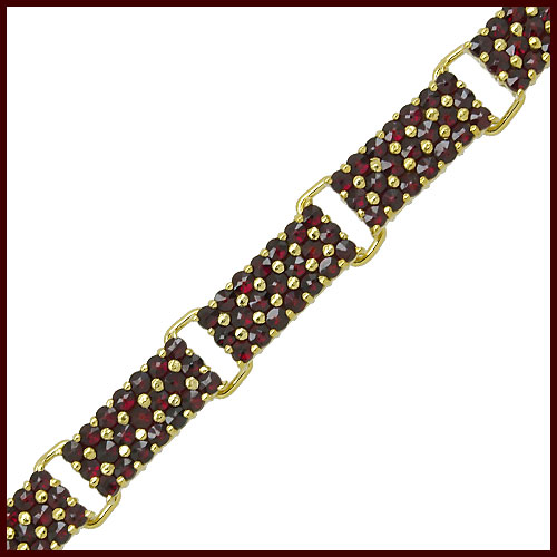 Český granát - náramek 6670042