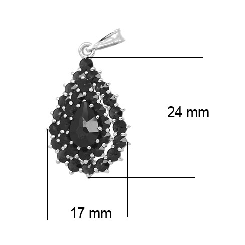 Přívěsek český granát 6480187