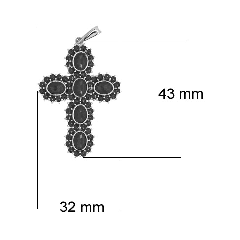 Kříž český granát 6470995