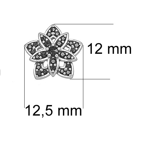 Náušnice český granát 6381483