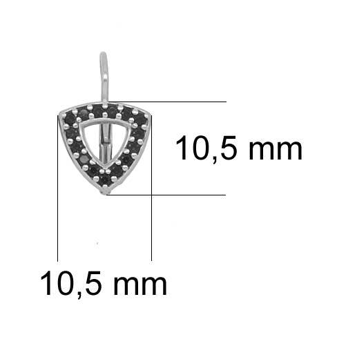 Náušnice český granát 6381460
