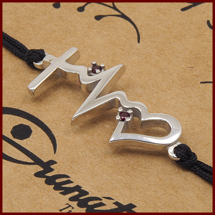 Náramek Shamballa český granát 6680582