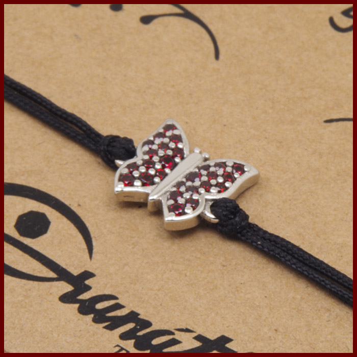 Náramek Shamballa český granát 6680583