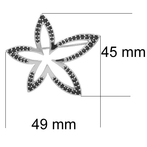 Brož s českým granátem 6580736