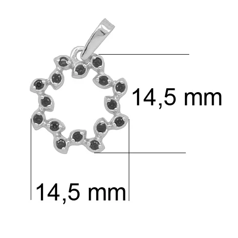 Přívěsek český granát 6481465