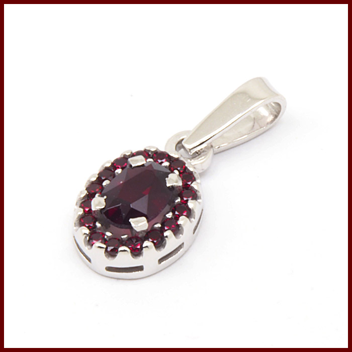 Přívěsek český granát 6481512